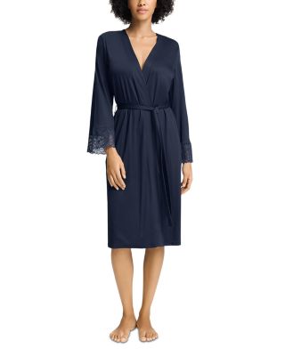 Azelia Lace Trim Robe