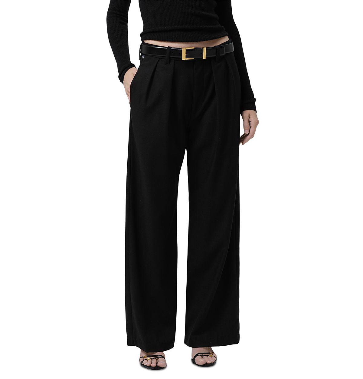 Citizens of Humanity Ines Wool Pleated Pants