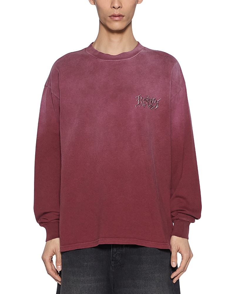 Ksubi Ekcess Cotton Metal Logo Ox Fade Shirt
