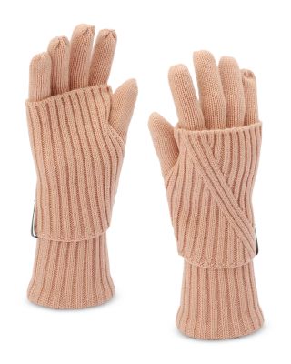 Margo Wool Blend Ribbed Gloves