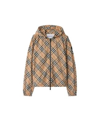 Check Salcombe Hooded Jacket