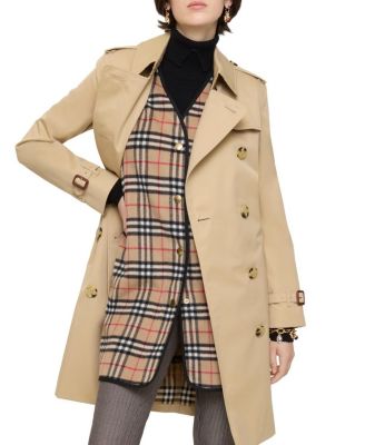 Check Wool Cashmere Warmer