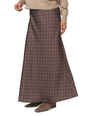 Satin Slip Maxi Skirt