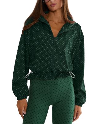 Casen Mock Neck Zip Up Jacket