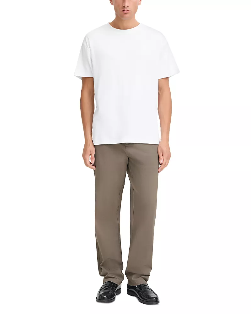 Solid! Liam Cotton Blend Straight Leg Trousers