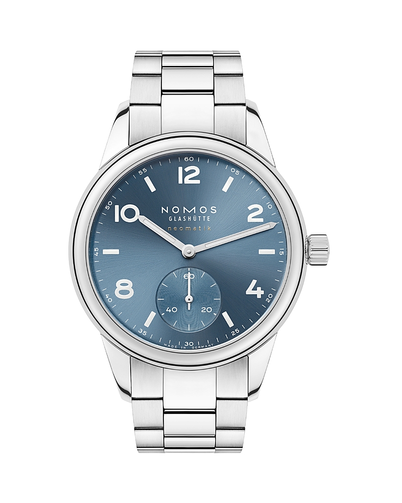 Nomos Club Sport Neomatik Polar Watch, 37mm In Blue