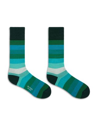 Mix Striped Cotton Blend Socks, Pack of 3