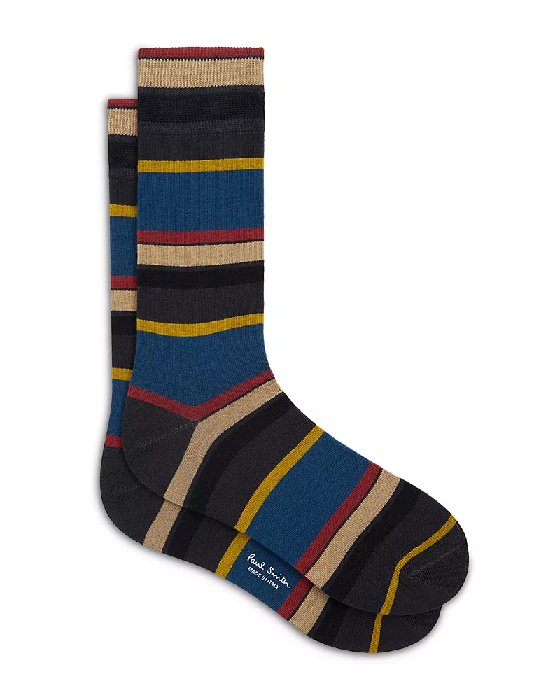 Paul Smith Clayton Stripe Cotton Socks