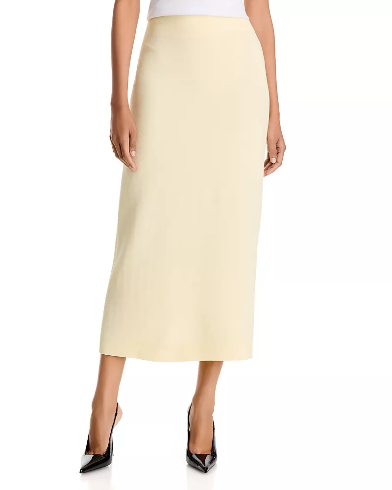 Wardrobe. nyc Crepe Midi Skirt