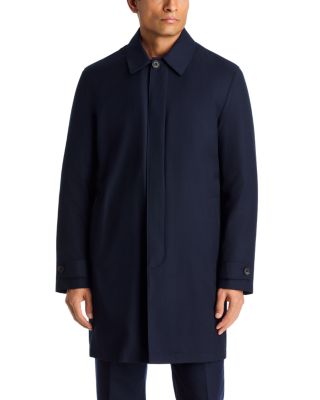 Fly Front Raincoat With Removable Liner