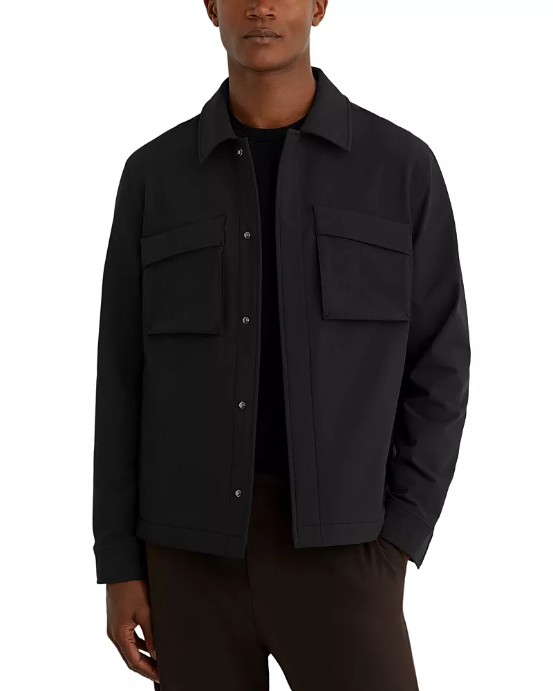 Reiss Divide Technical Fleece Overshirt