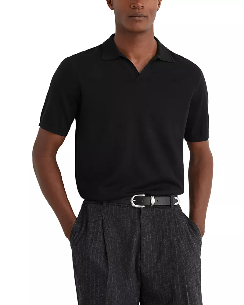 Reiss Duchie Merino Wool Polo Shirt