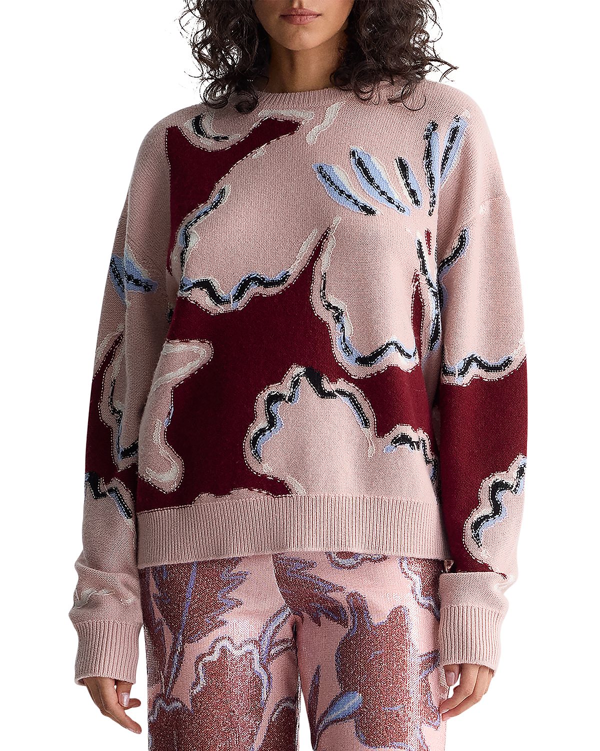 Diane von Furstenberg Mirella Wool and Cashmere Sweater
