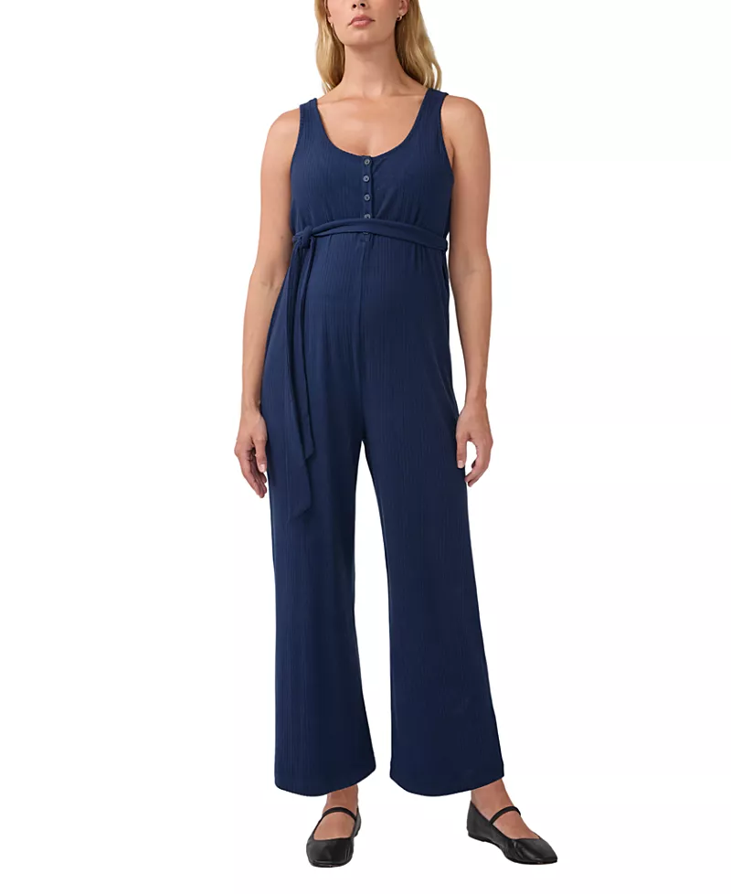 Ingrid & Isabel Maternity Leisure Wide Leg Jumpsuit