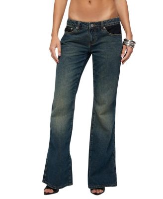  Tatem Lacey Low Rise Flared Jeans