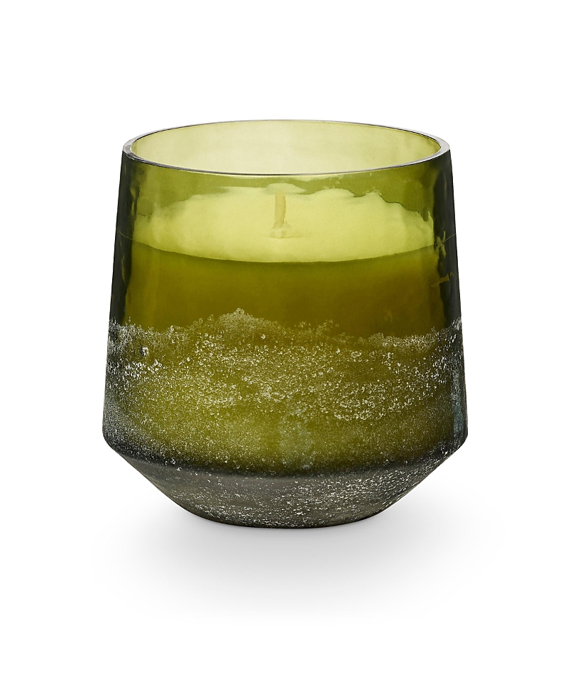 Illume Noble Holiday Baltic Glass Candle, Balsam & Cedar, 13 Oz. In Green