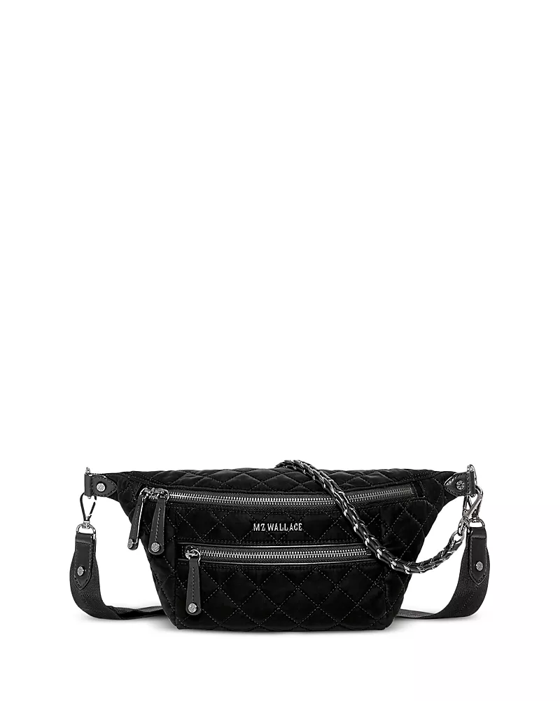 Mz Wallace Small Crosby Quilted Crossbody Belt Bag