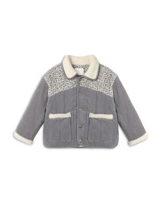 Girls' Lily Faux Fur Trim Coat - Little Kid, Big Kid