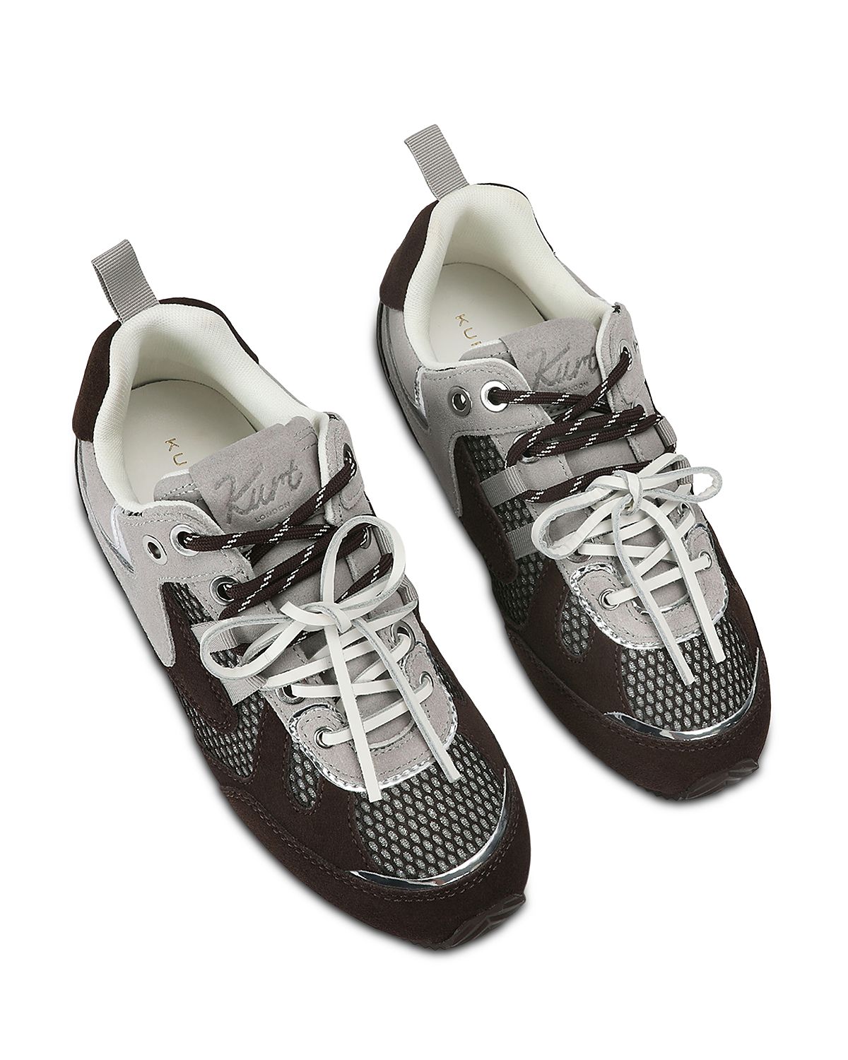 Kurt Geiger London Women's K Slim Runner Suede Sneakers