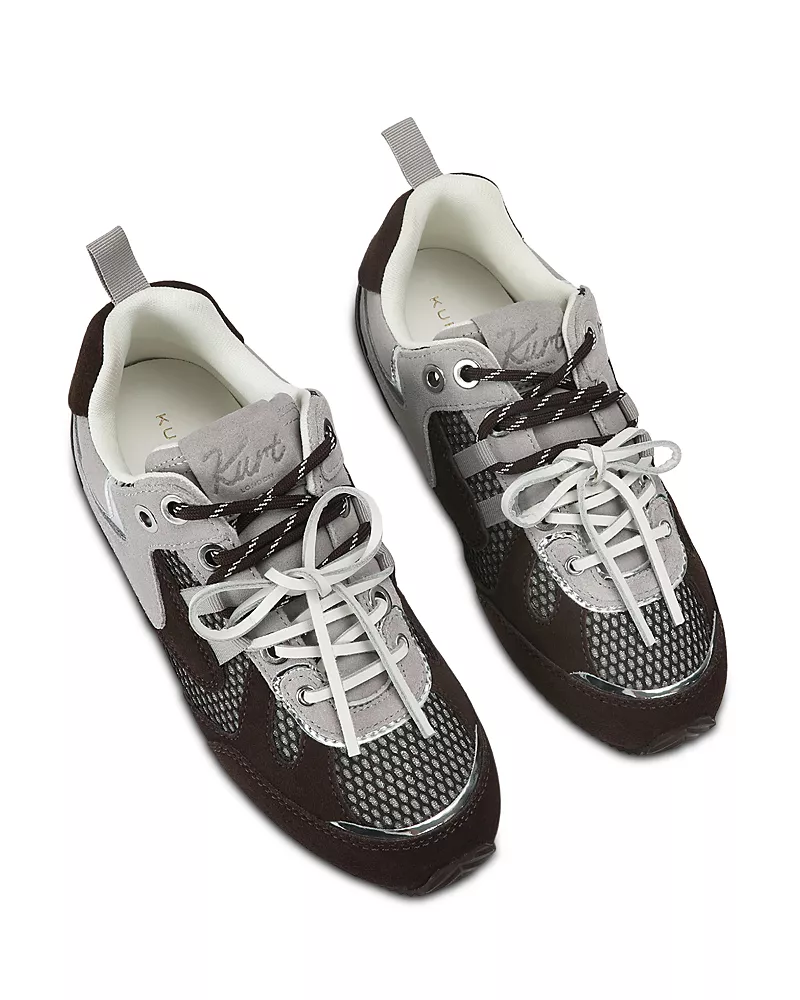 Kurt Geiger London Women's K Slim Runner Suede Sneakers