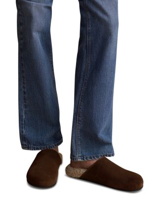 Women's Ashby Suede Shearling Lined Clogs