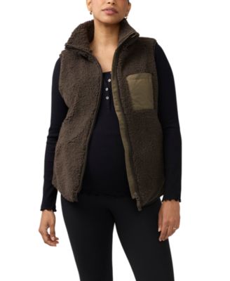  Sherpa Maternity Vest with Baby Carrier Insert
