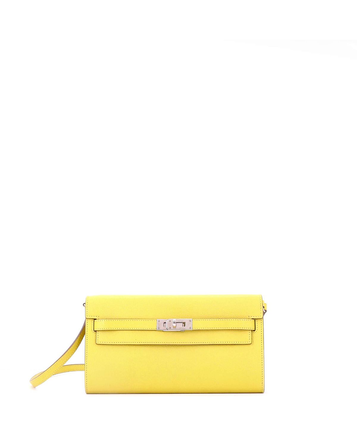 Pre-Owned HERMES Kelly To Go Wallet Chevre Mysore