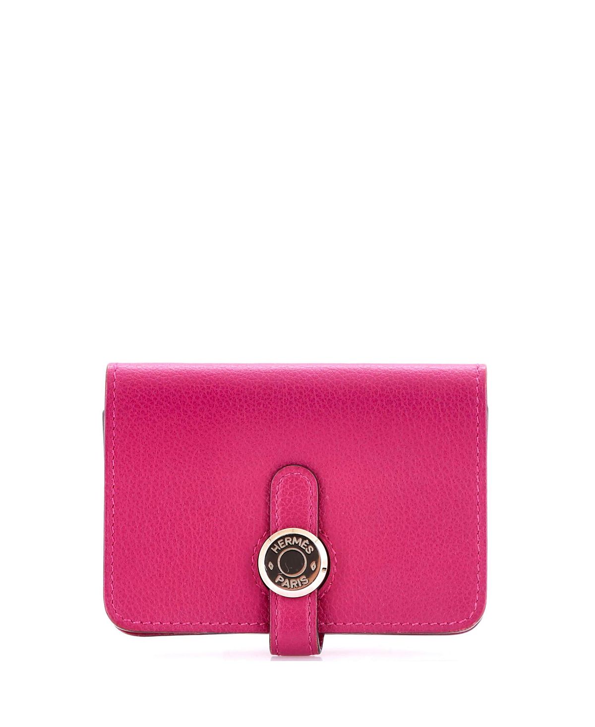 Pre-Owned HERMES Dogon Card Holder Evercolor