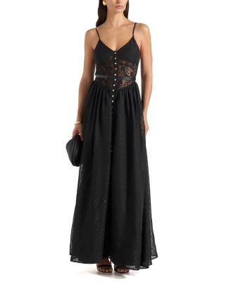 Rosie Lace Corset Maxi Dress