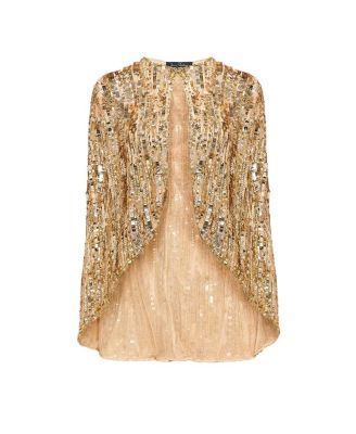 Jenny Packham Vulsa Sequin-Embellished Maxi Dress