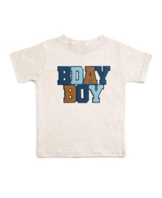 Boys' Birthday Boy Patch Short Sleeve T-Shirt - Baby, Little Kid