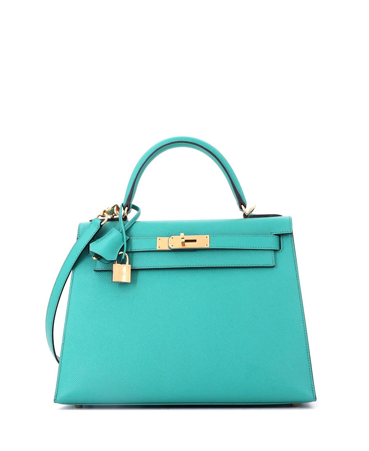 Pre-Owned HERMES Kelly 28 Epsom Leather Satchel