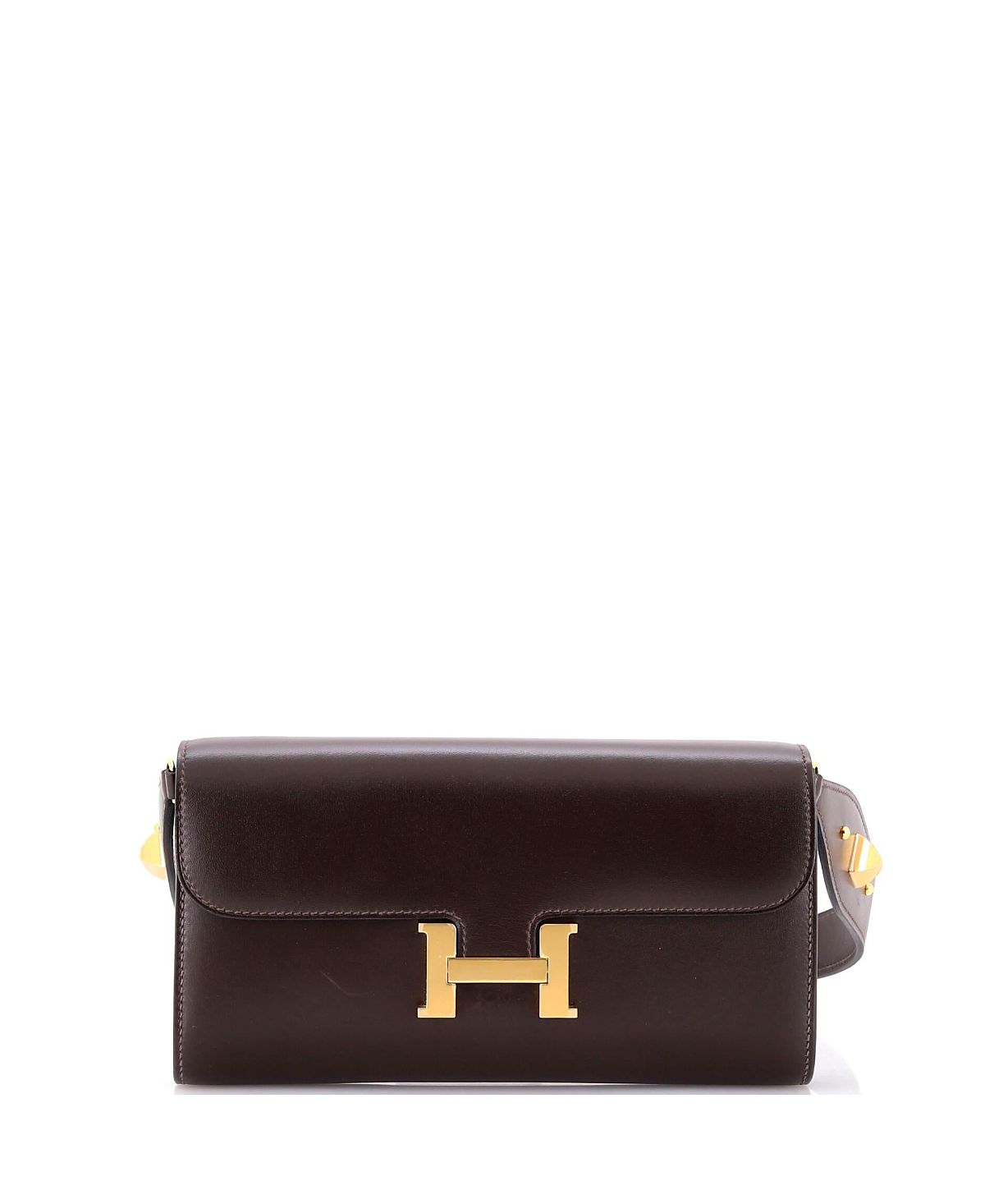 Pre-Owned HERMES Constance To Go Rock Box Calf Wallet