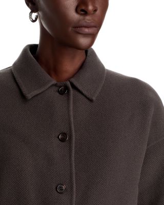 Wool & Cashmere Shirt Jacket - thumbnail 4