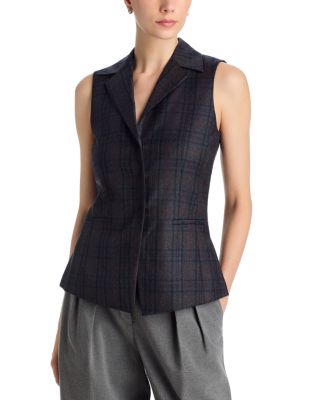 Wool Collared Vest