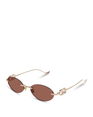 Geometric Sunglasses, 53mm
