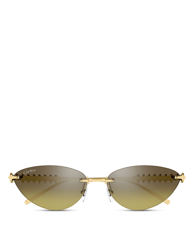 Cartier Cat Eye Sunglasses, 58mm