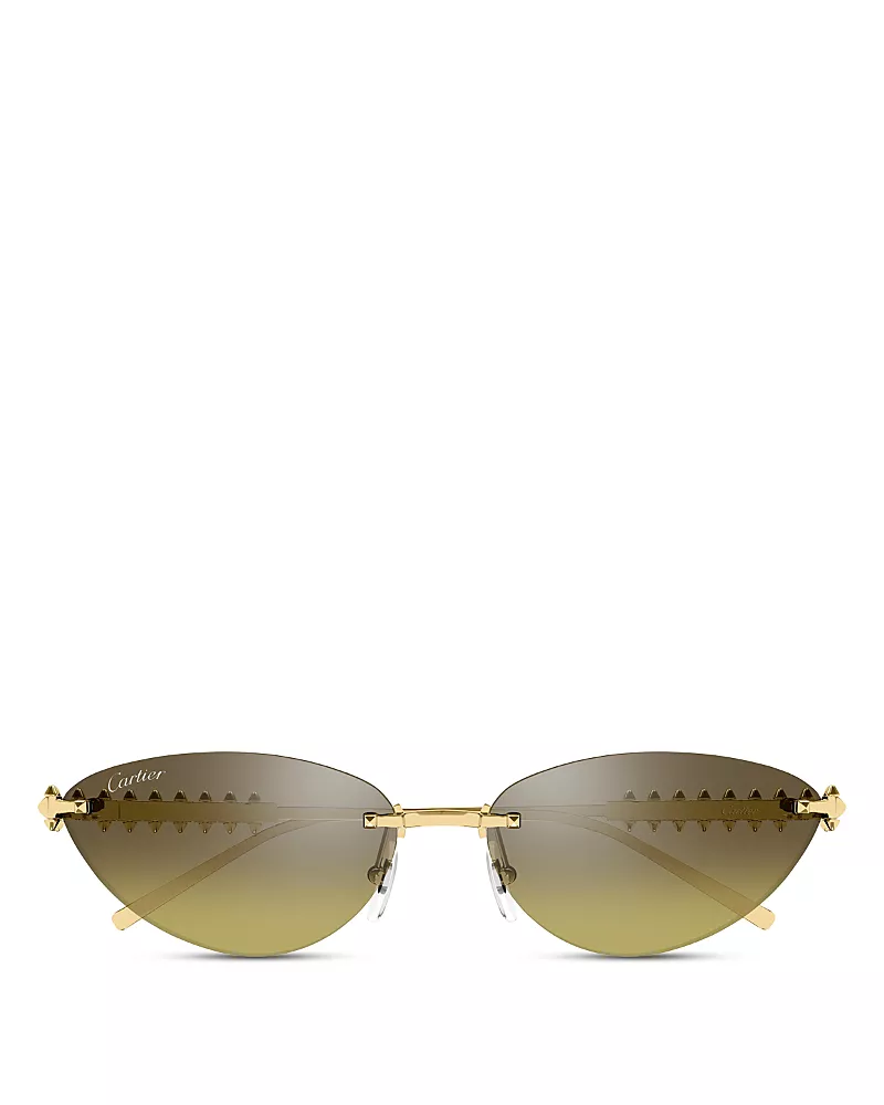 Cartier Cat Eye Sunglasses, 58mm