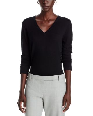 Machine Washable Cashmere V Neck Sweater