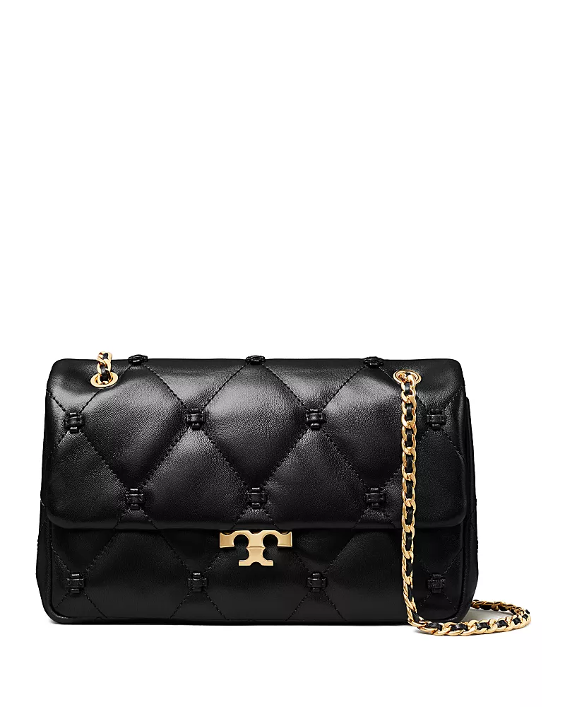 Tory Burch Bunny Knot Small Quilted Leather Shoulder Bag