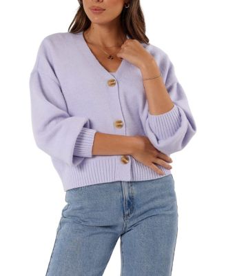  Isabel Button Front Cardigan