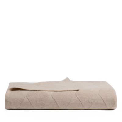 Basketweave Cotton Throw