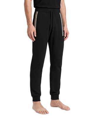 Authentic Cotton Blend Drawstring Stripe Logo Pants