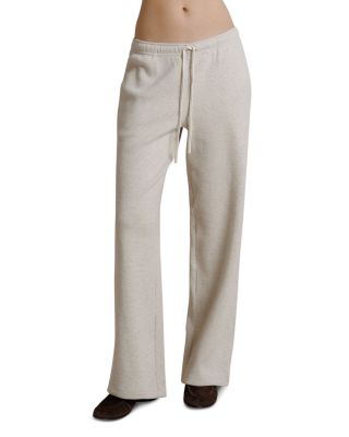 Zadie Cotton Waffle Drawcord Pants