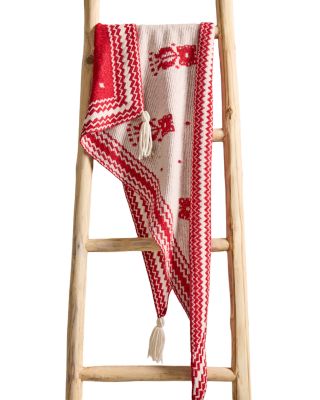 Over The Coat Fair Isle Shawl