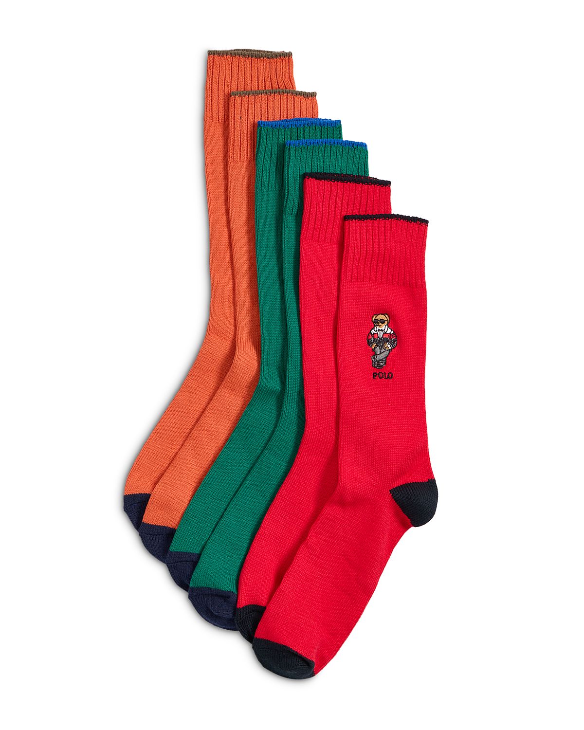 Polo Ralph Lauren Seasonal Bears Crew Socks