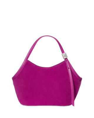 Tulip Small Suede Tote Bag