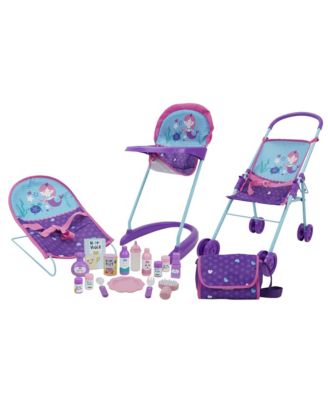  Mermaid Doll Acessories Travel Set, Ages 3+