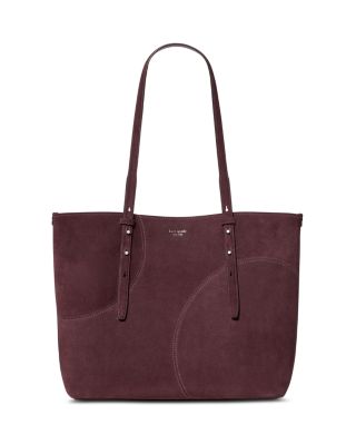 Do It All Dot Patchwork Suede Tote