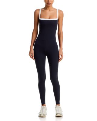 Monah 7/8 Square Neck Jumpsuit 